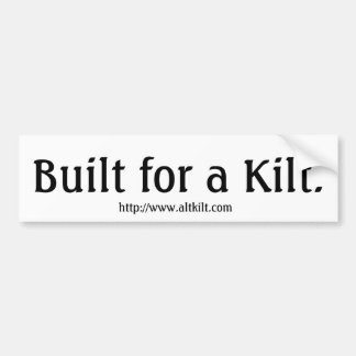 Alt.Kilt Bumpersticker