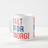 Alt pour Norge, Mug norvégien de devise (Devant gauche)