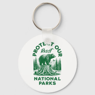 Alt US National Park Resist Service Sleutelhanger