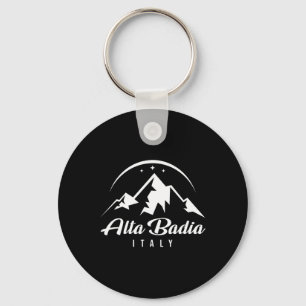Alta Badia Italië Ski Resort Skiën Snowboarden So Sleutelhanger