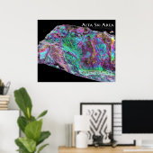 Alta Ski Area 3dSkiMaps Poster (Thuiskantoor)