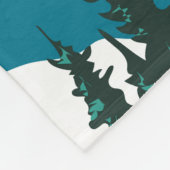 Alta Ski Area Winter Utah  Fleece Deken (Hoek)