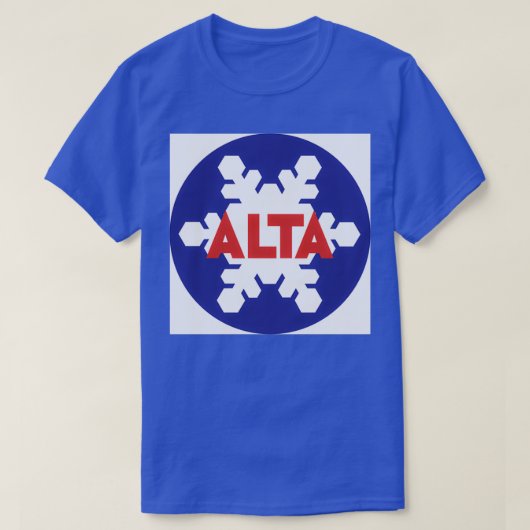 Alta Ski Resort T-shirt (Design voorkant)