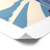 Alta Utah Ski Lift Mountain View Poster - Dramatic (Coin)