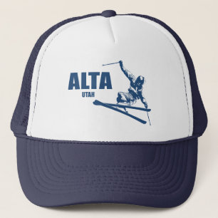 Alta Utah Skier Trucker Pet