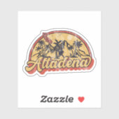 Altadena, Californië Sticker (Vel)