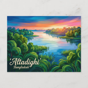 Altadighi Nationaal Park Bangladesh Briefkaart