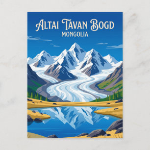 Altai Tavan Bogd Nationaal Park Mongolië Briefkaart
