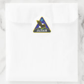 ALTAIR Lunar Exploration Vehicle Ronde Sticker (Tas)