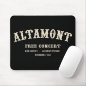 Altamont Free Concert Muismat (Met muis)