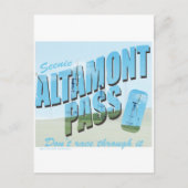 Altamont Pass Briefkaart (Voorkant)