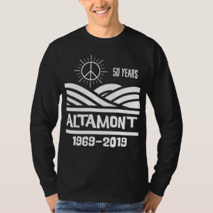Altamont Speedway 1969-2019 50e verjaardag T-shirt