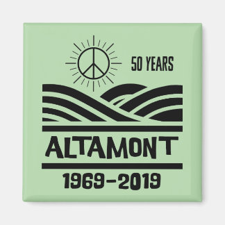 Altamont Speedway 1969-2019 50ste verjaardag Magneet