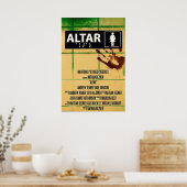 Altar (2008) Affiche théâtrale (Cuisine)