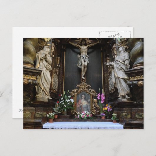 Altar à Prague Carte postale (Devant / Derrière)