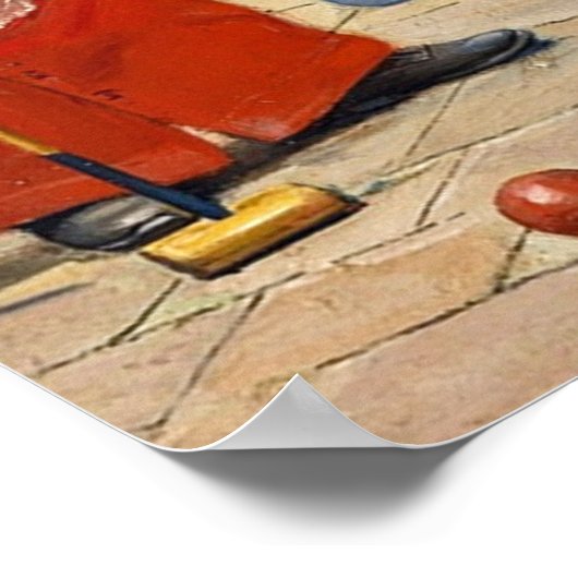 Altar Boys ~ Plays Croquet ~Paul Chocarne-Moreau Poster (Hoek)