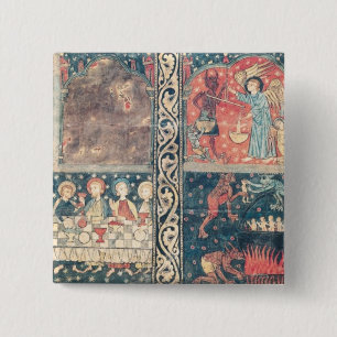 Altar frontal of St. Michael Vierkante Button 5,1 Cm