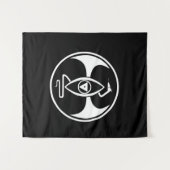 Altar Hanging Tapestry - Red Dragon Wandkleed (Voorkant (horizontaal))