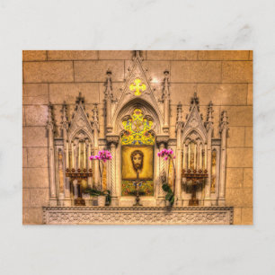 Altar of the Heilige Face St Patrick's Cathedral N Feestdagenkaart