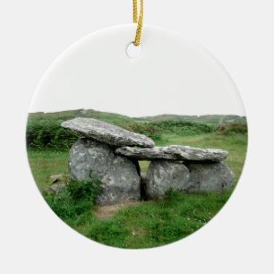 Altar Shaped Archeological Tomb Ireland Keramisch Ornament