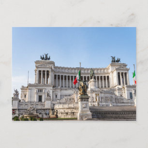 Altare della Patria vroeg in de ochtend - Rome, It Briefkaart