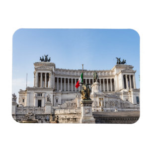 Altare della Patria vroeg in de ochtend - Rome, It Magneet