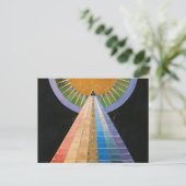 Altarpart, Group X, No.1 van Hilma af Klint Briefkaart (Staand voorkant)