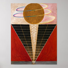 Altarpart, Group X, No.2 van Hilma af Klint Poster