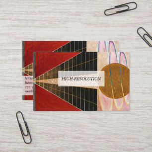 Altarpart, Group X, No.2 van Hilma af Klint Visitekaartje