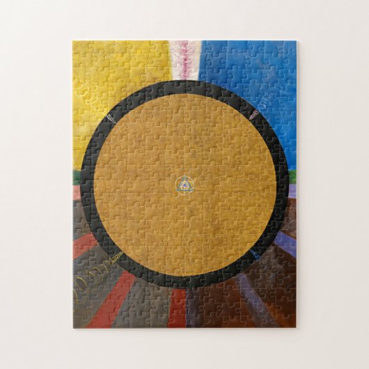 Altarpart, Group X, No.3 van Hilma af Klint Legpuzzel (Verticaal)