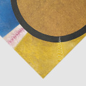 Altarpart, Group X, No.3 van Hilma af Klint Tissuepapier (Detail)