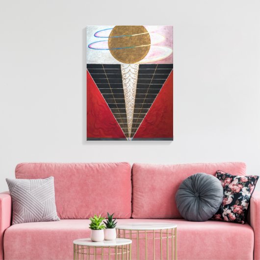 Altarstuk 2 | Hilma af Klint | Canvas Afdruk (Insitu (Woonkamer))