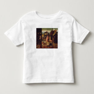 Altarstuk van de Hermits (olie op het paneel) Kinder Shirts