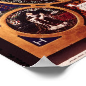 Altarstuk van Sainte-Chapelle Poster (Hoek)