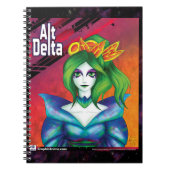 AltDelta : Carnet vert de Kabuki (Devant)