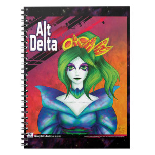 AltDelta: Kabuki groen Notitieboek