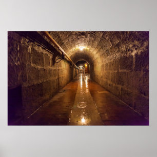 Alte Saline Salt Mine Tunnel Poster