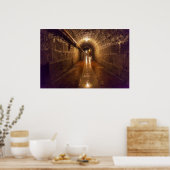 Alte Saline Salt Mine Tunnel Poster (Keuken)