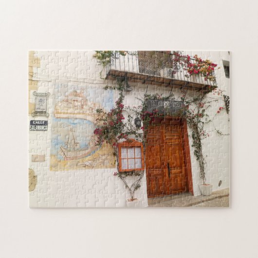 Altea Spain Decorative Doorway and Mural Legpuzzel (Horizontaal)
