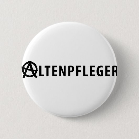 Altenpfleger Ronde Button 5,7 Cm (Voorkant)