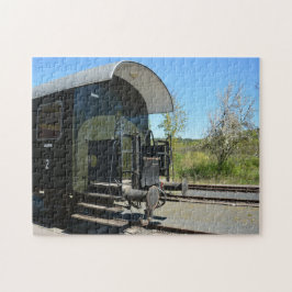 Alter Eisenbahnwagen Legpuzzel
