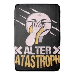 Alter Katastrophe Flamingo Cadeaueigenaar Flamin Badmat