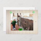 Alter Stall Briefkaart (Voorkant / Achterkant)