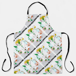 Alternatie van de generatiecyclus van de ventilato schort