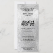 Alternatief Grunge Afstudeerder Metallic Silver Ef (Achterkant)