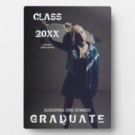 Alternatief ontwerp van Afstuderen van de Grunge Fotoplaat