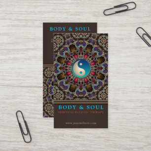 Alternatief Oost-YinYang New age Visitekaartjes