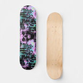 Alternatief skateboard voor de schedelgraffiti (Voorkant)