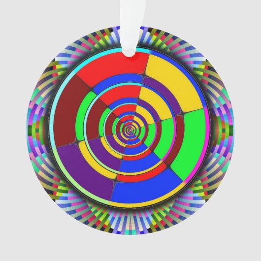 Alternatief voor Atomic Hazard Symbool Ornament (voorkant)