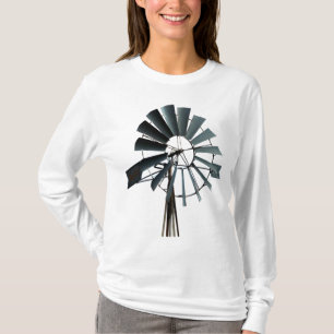 Alternatieve energie - Pinwheels Windmillvermogen T-shirt